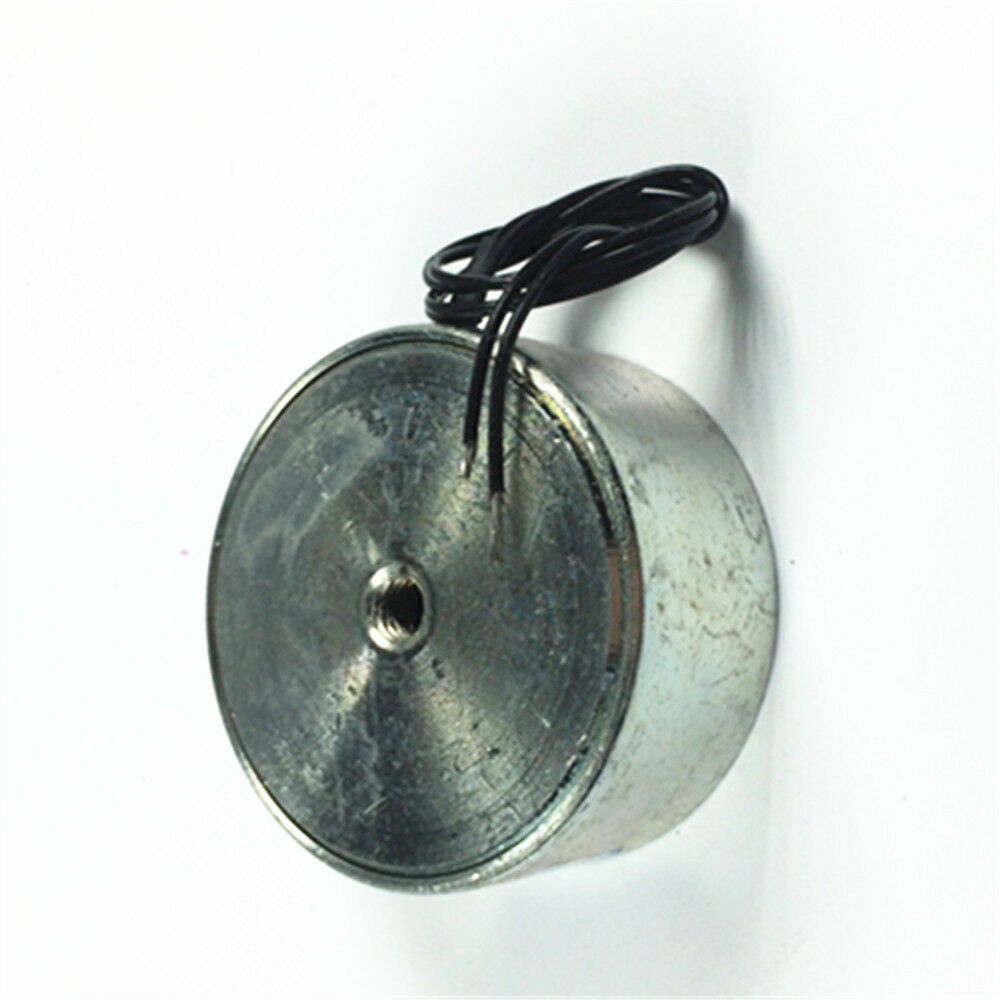 P65/30 65mm12VDC Holding Lifting Magnet Electromagnet Lift Solenoid 80kg176LB