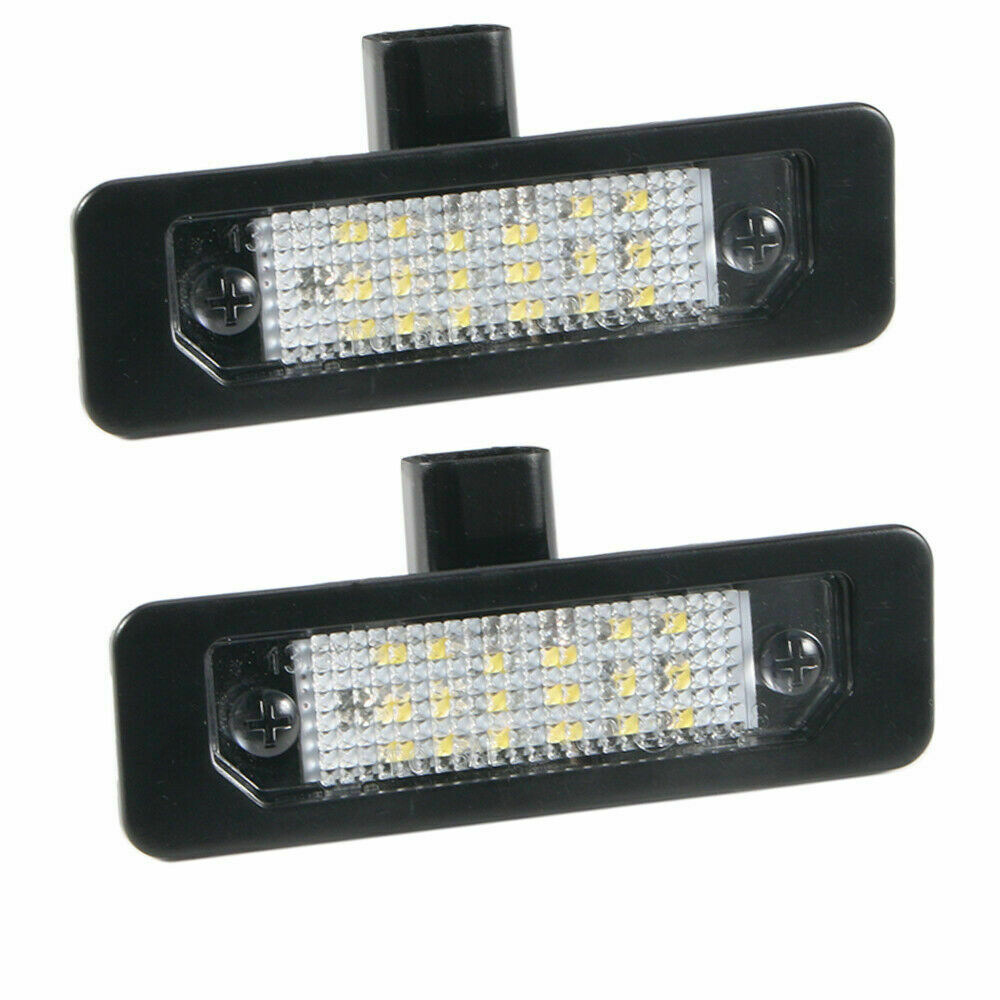 2x LED Rear Number License Plate Light For Ford Mustang Focus Fusion Lincoln NEW