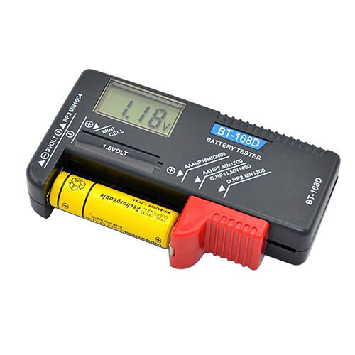 Useful Digital LCD BT-168D PP3 6F22 Alkaline 9V AAA AA Battery Tester