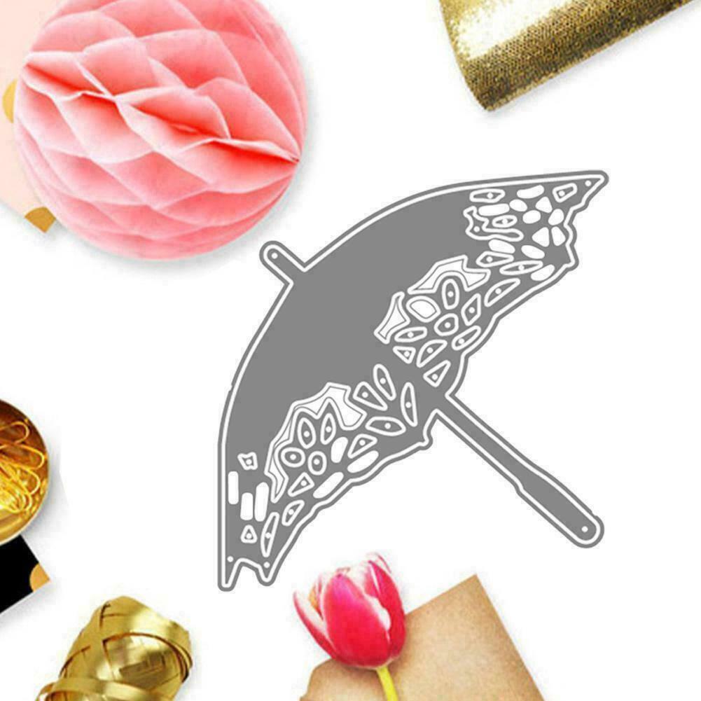 Umbrella Metal Cutting Dies Die Cut Stencil Embossing Scrapbooking Photo x1 L5K3