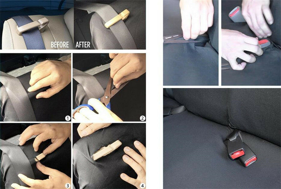 Universal Embroidery Car Seat Covers Set Car Interior Accessories Seat Covers
