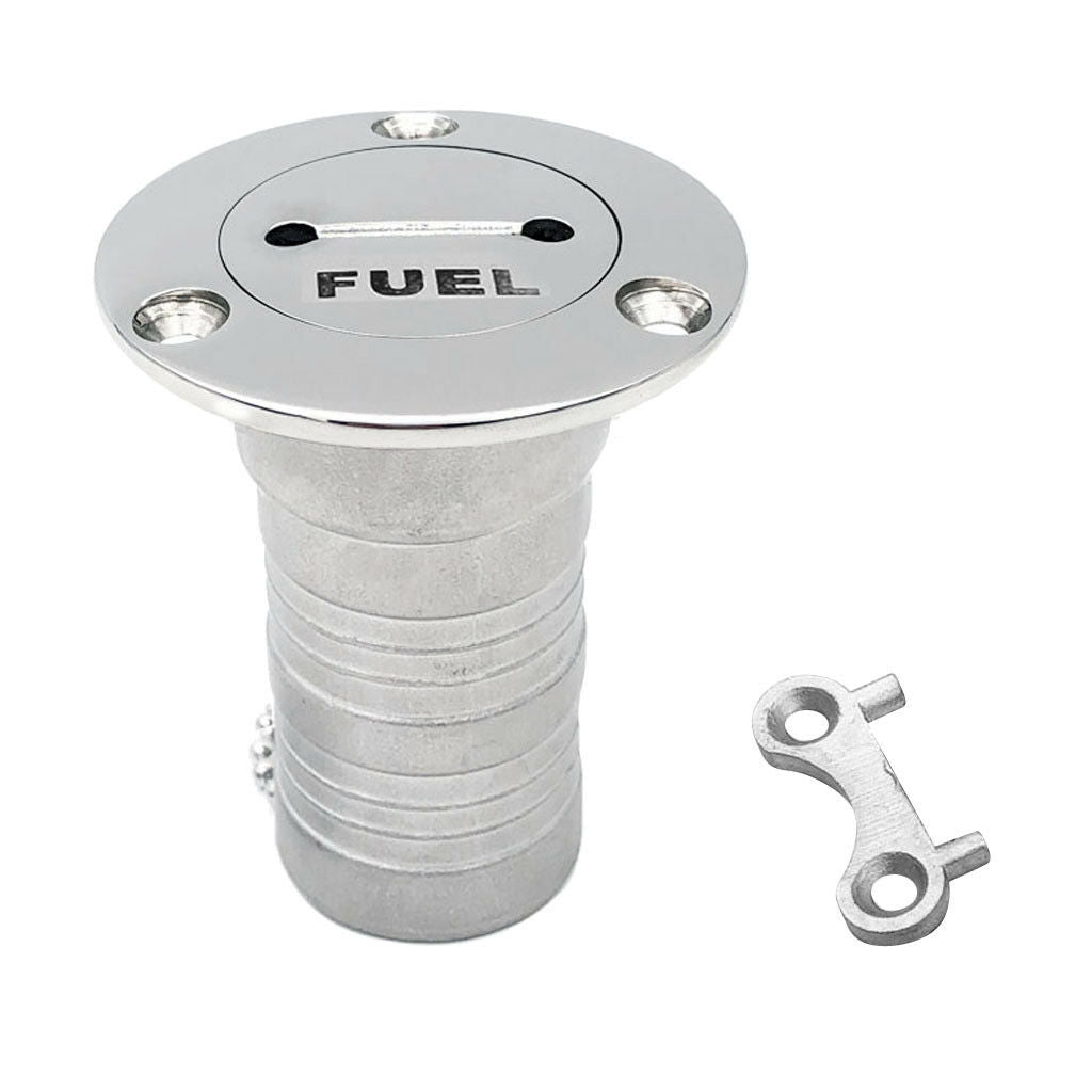 Stainless Steel BOAT DECK FILLER-Petrol/Fuel/Gas/Water-Tank Deck Fill