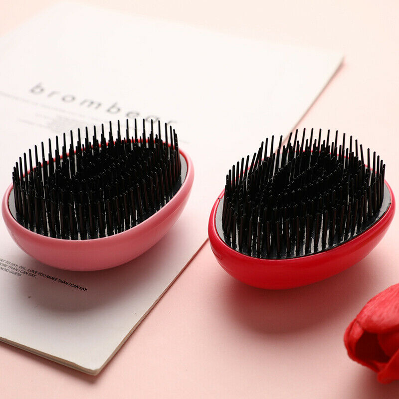 Egg Shape Hair Care Anti Static Styling Tools Hair Brushes Detangling Co.l8