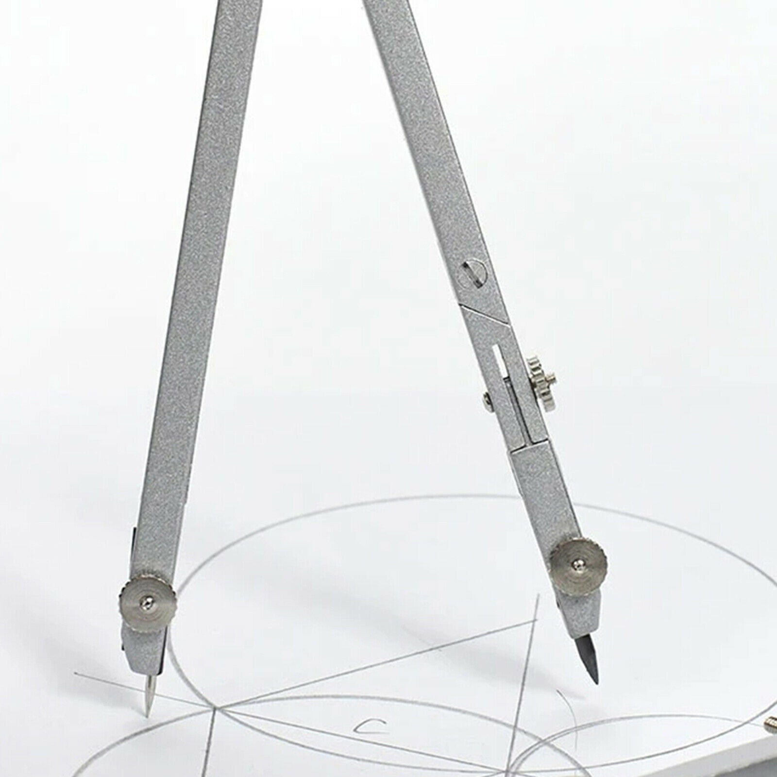 4Pack Adjustable Drawing Compass Set Storage Box Circle Drafting Stationery