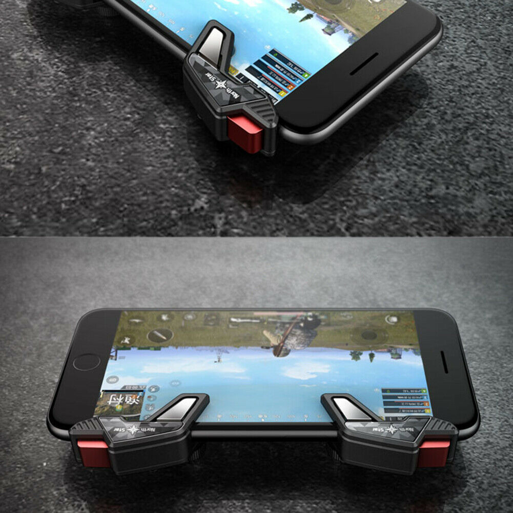 1 Pair Mobile Phone Game Fire Button L1 R1 Aim Shooter Trigger Controller @