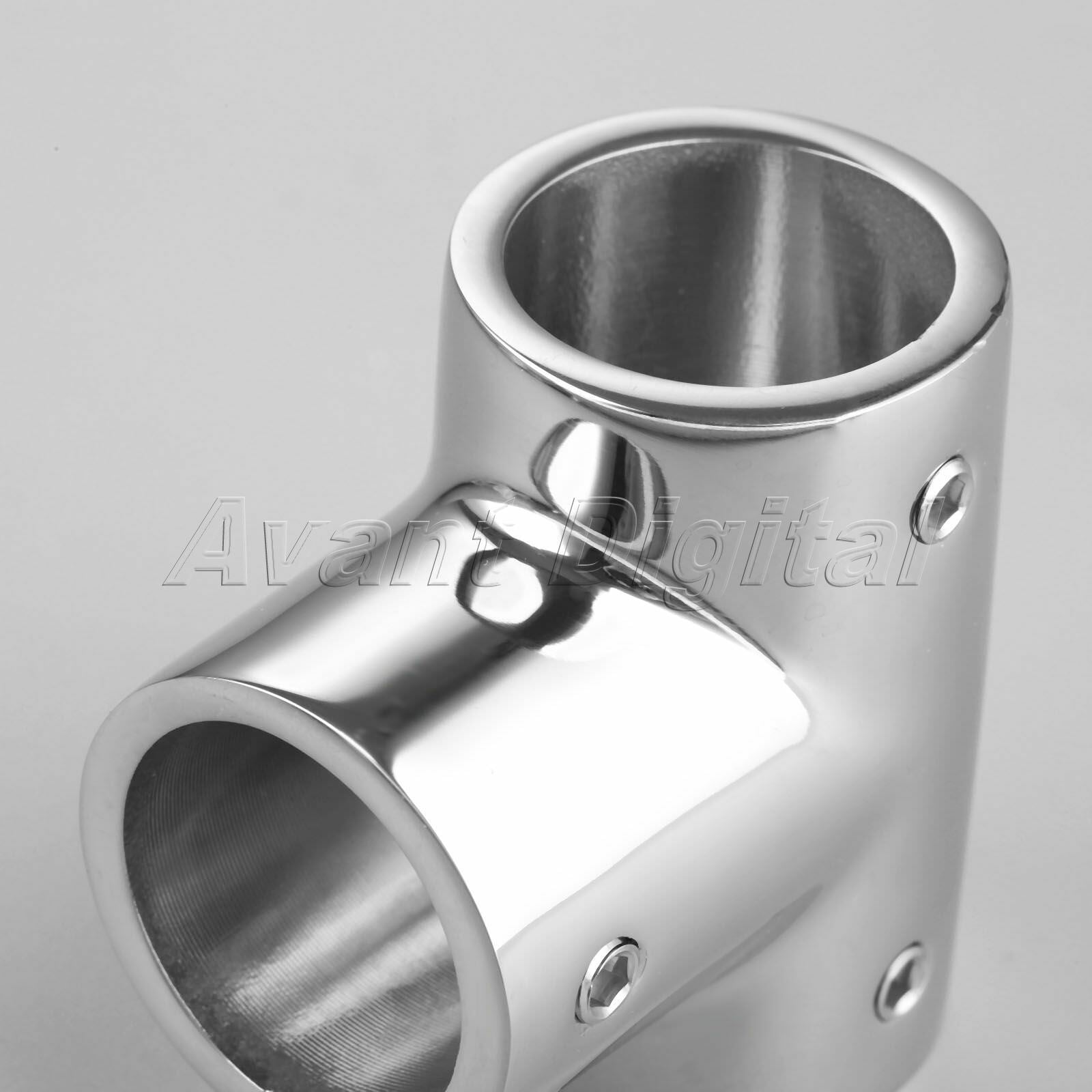 Stainless Steel Bow & Boat Hand Rail 90 Degree Tee Forting 1" Tube 25mm Pipe