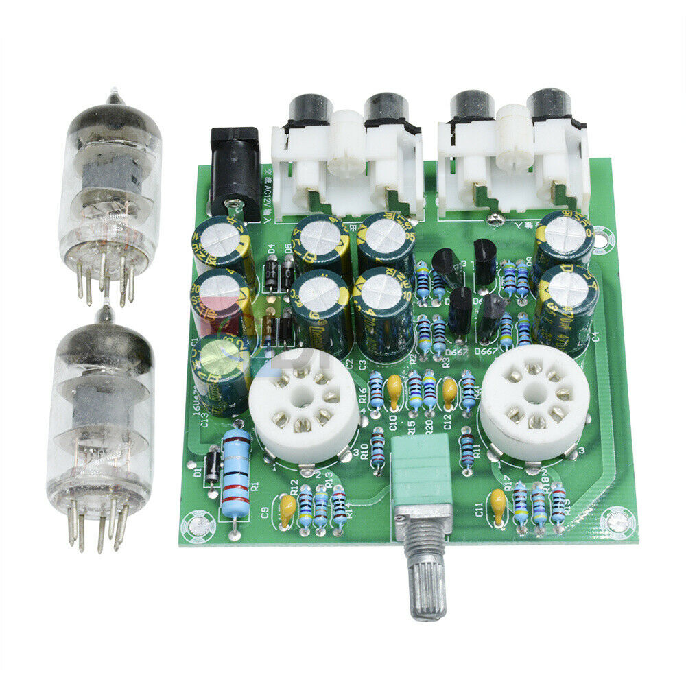 12V 6J2 Valve Pre-amp Tube PreAmplifier Board Musical Fidelity X10-D Circuit DIY