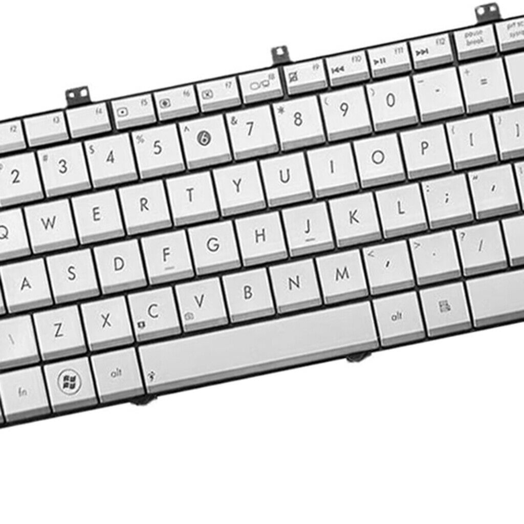 Laptop white US keyboard without backlight for ASUS N75 N75S