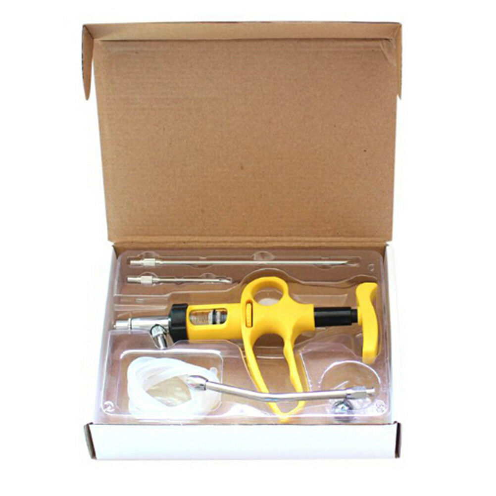 10ml continuous drench yellow gun syringe sheep goat oral pig animaY1