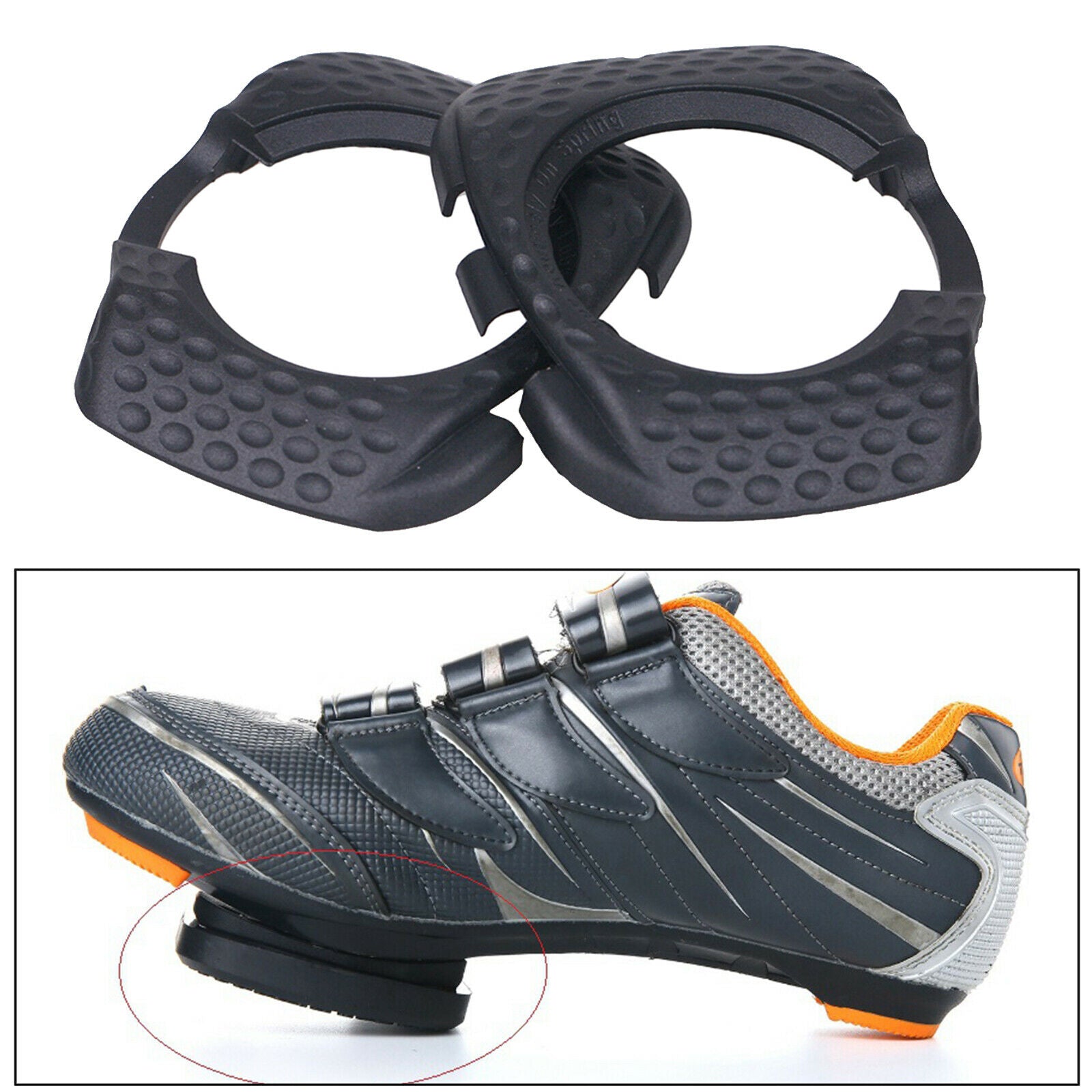 2pcs Bicycle Pedals Bicycle Cleats Protective Cover for Zero Aero