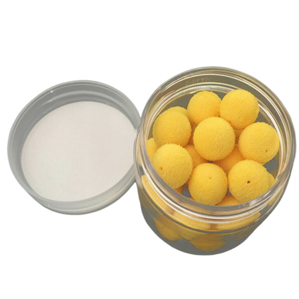 Floating Ball Beads Feeder Smell Carp Fishing Bait Boilies Eggs