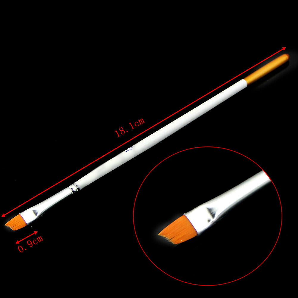 6Pcs Art Painting Brushes Set Acrylic Oil Watercolor Artist Paint Brush Tool