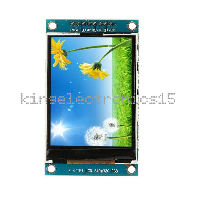 240X320 2.4 inch TFT LCD Color Screen SPI Serial Port module ILI9341 Driver