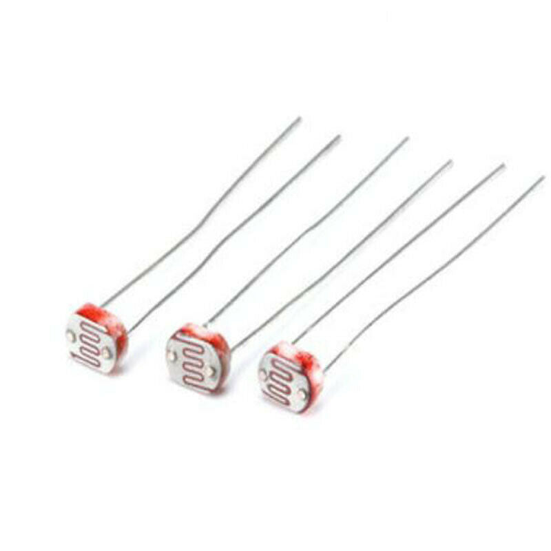 50pc Light Dependent Resistors (LDR's)Photoresistor 5506 5516 5528 5537 5539 Kit