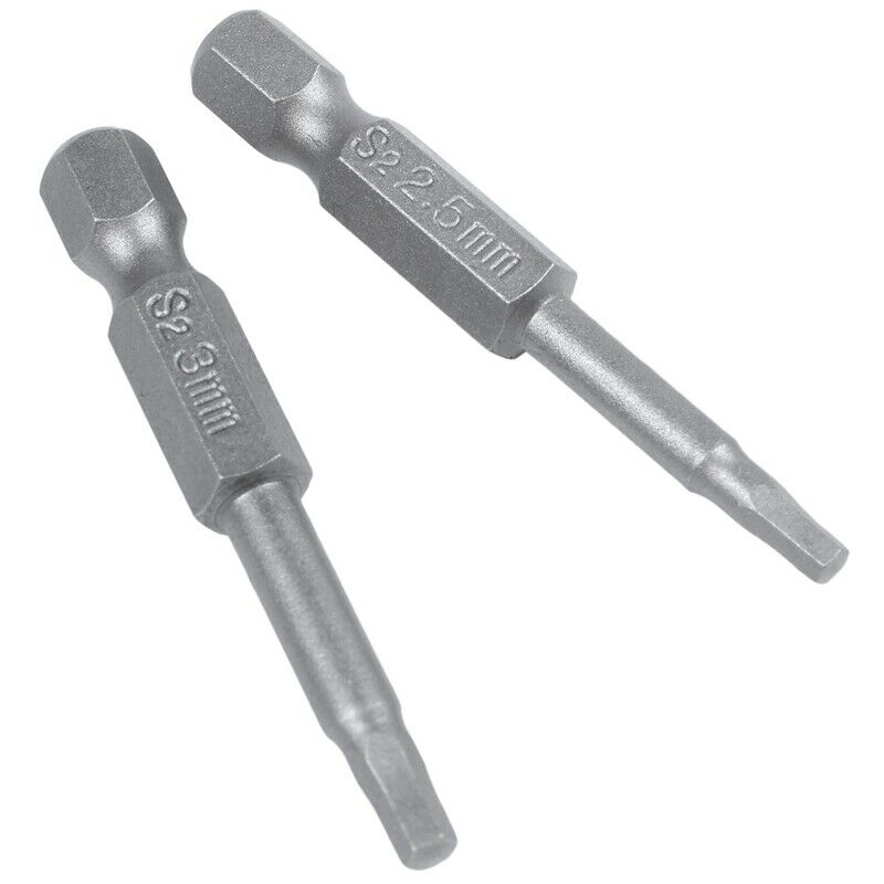 8Pcs Magnetic Hexagon Screwdriver Bit S2 Steel 1/4 Inch Hex Shank Screw DriverC1