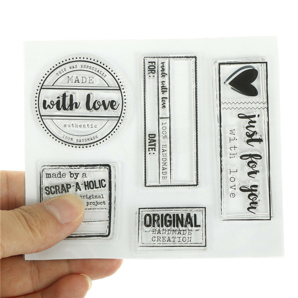 just for you Transparent Clear Stamps for DIY scrapbooking cards Decor M&.l8