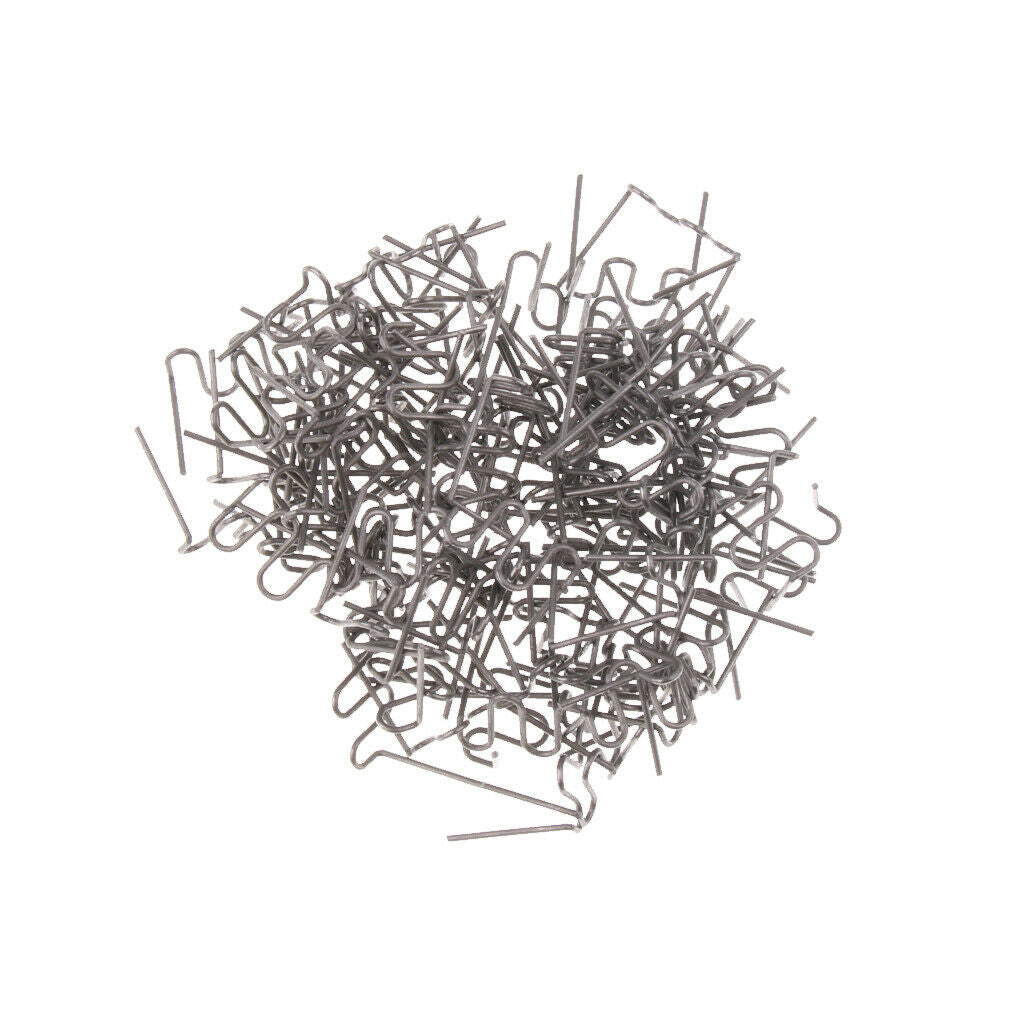 500 Pieces Car Repair Welder Standard Pre Cut 0.8mm Hot Staples  S Shape