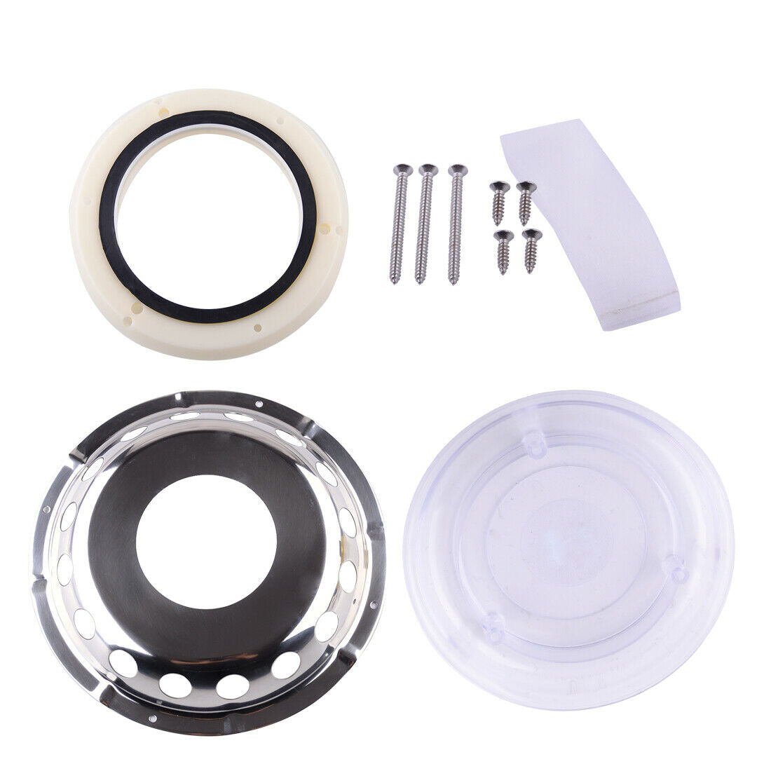 Stainless Steel Cover for Solar Deck Ventilator Boat Vent Yacht Exhaust Fan Kit