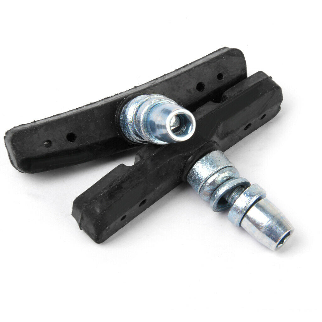 1 Pair Bicycle Cycle Bike V Brake Pads Blocks Stop 70mm