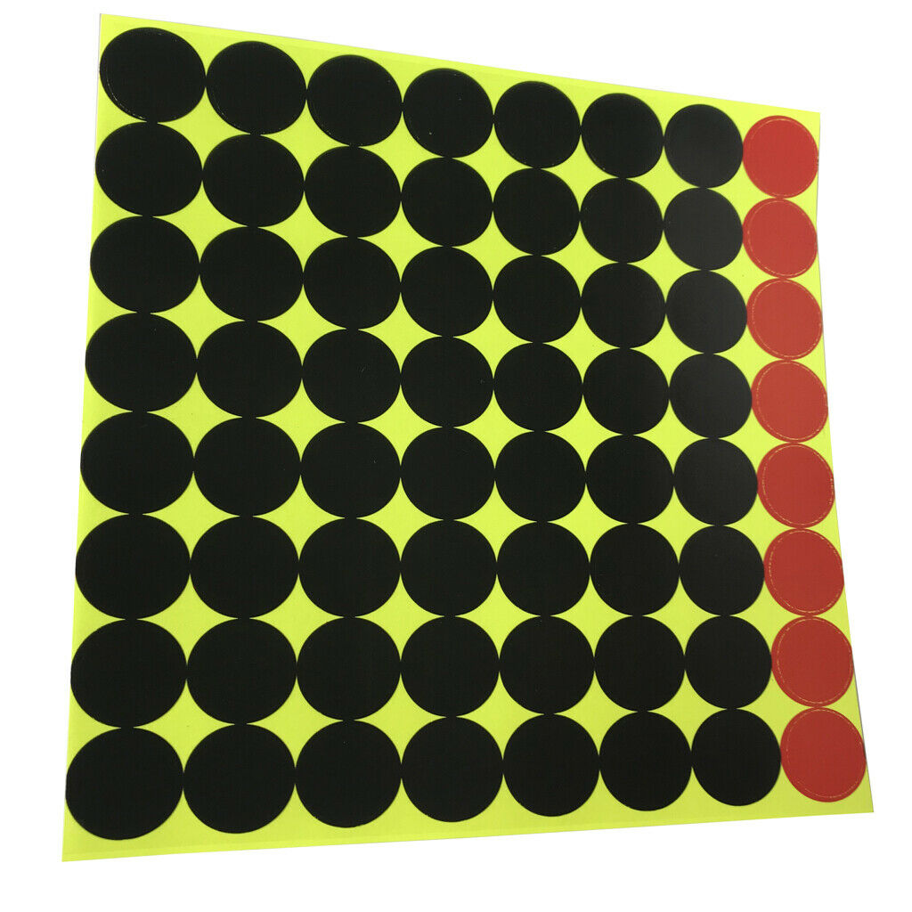 640 Pieces Round White Paper Adhesives Paper Splash Adhesives For Shooting
