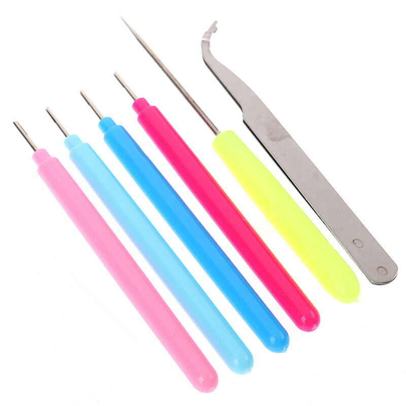 6Pcs Paper DIY Set Quilling Paper Tools Tweezer Needle Pins Slotted Pen T.l8