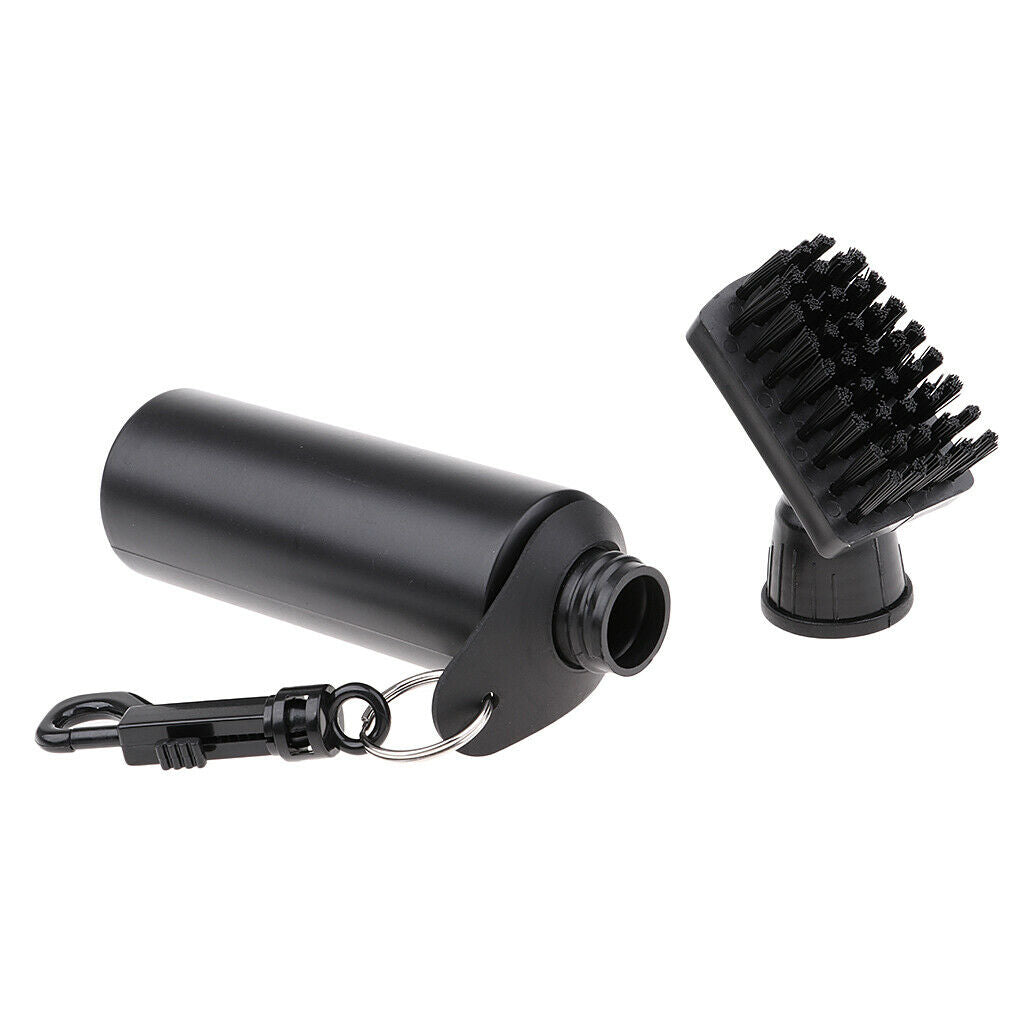 2 golf club brush golf cleaning brush groove water with clip