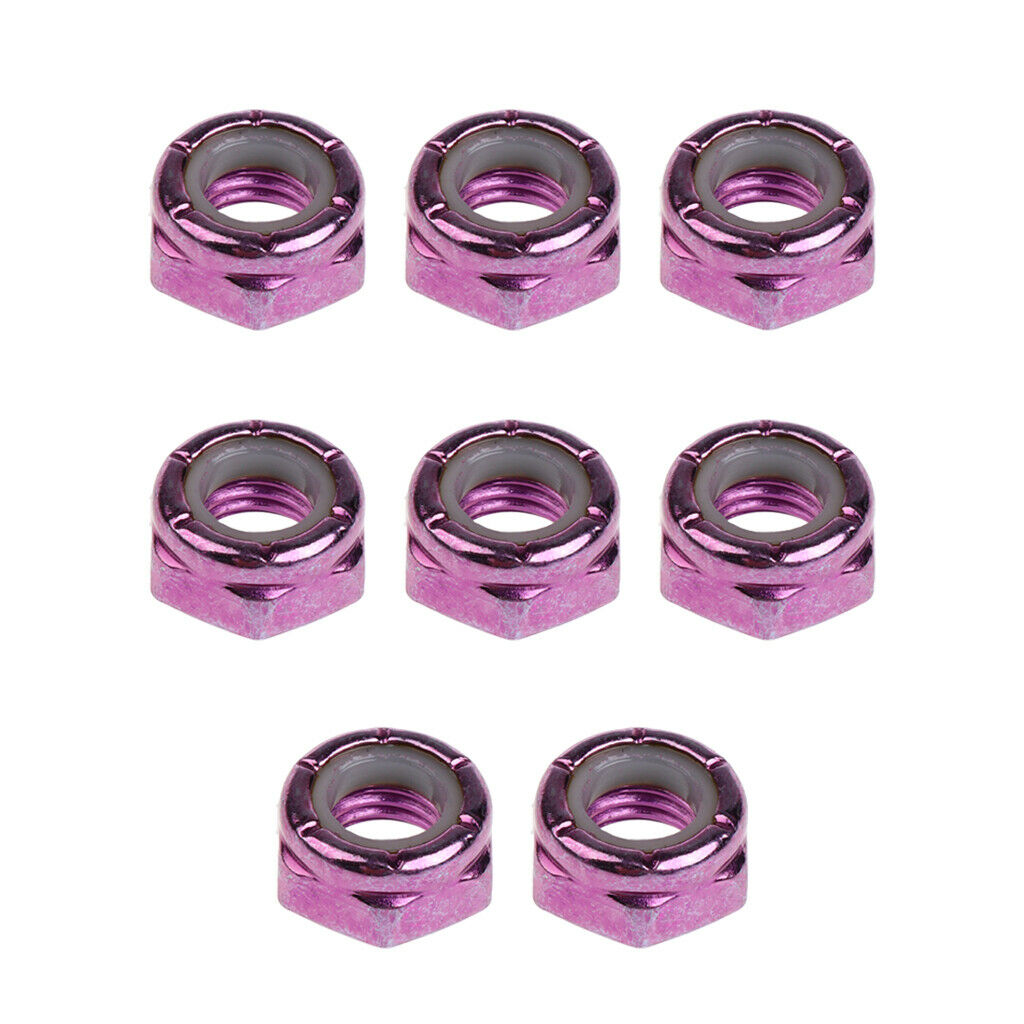 24Pcs/Set Skateboard Nuts Replacement Hardware for Mounting Accessories