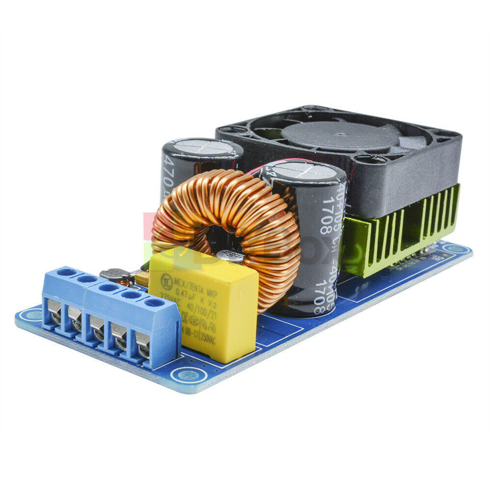[2PCS] Digital IRS2092S Mono Channel Amplifier Class D HIFI Power Amp Board 500W
