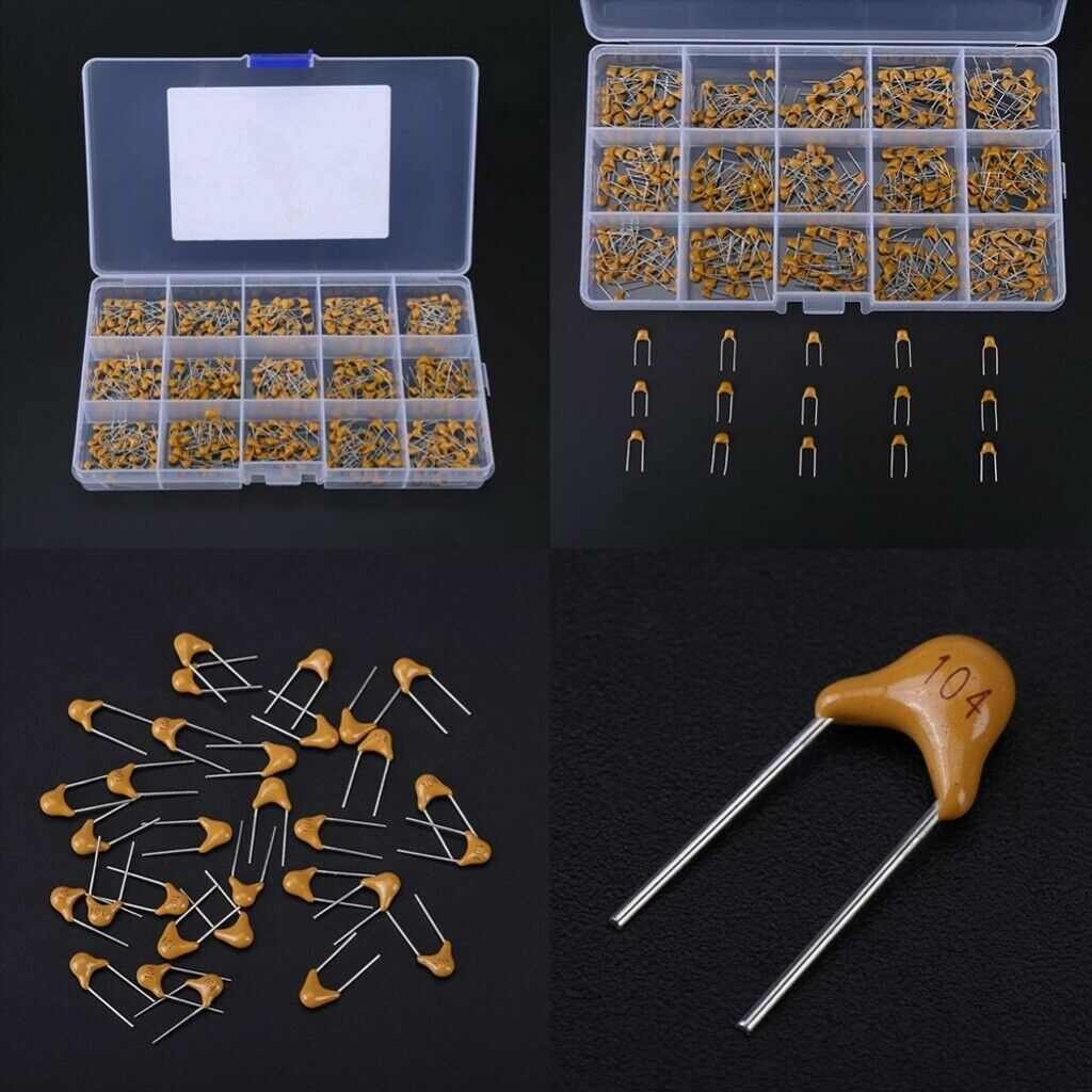 450pcs 50V-100NF 50V Ceramic Capacitor Assorted kit Multi-layer Assortment Set