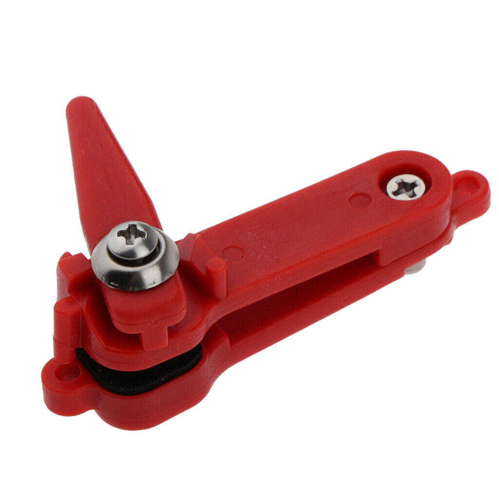 7pcs Red Heavy Snapper Release Clip for Planer Board Offshore Tackles Tool