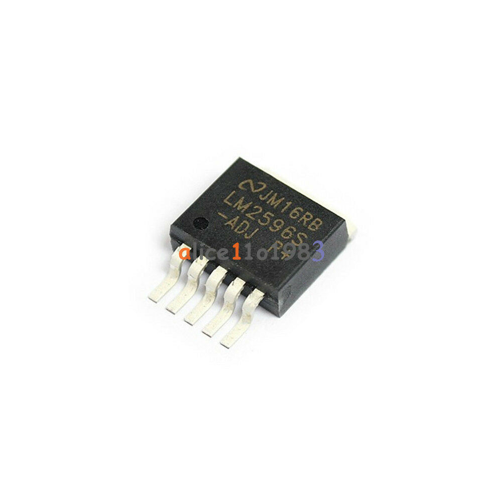 10PCS Step-Down Voltage Regulator IC TO-263-5 LM2596S-ADJ LM2596SX-ADJ LM2596S