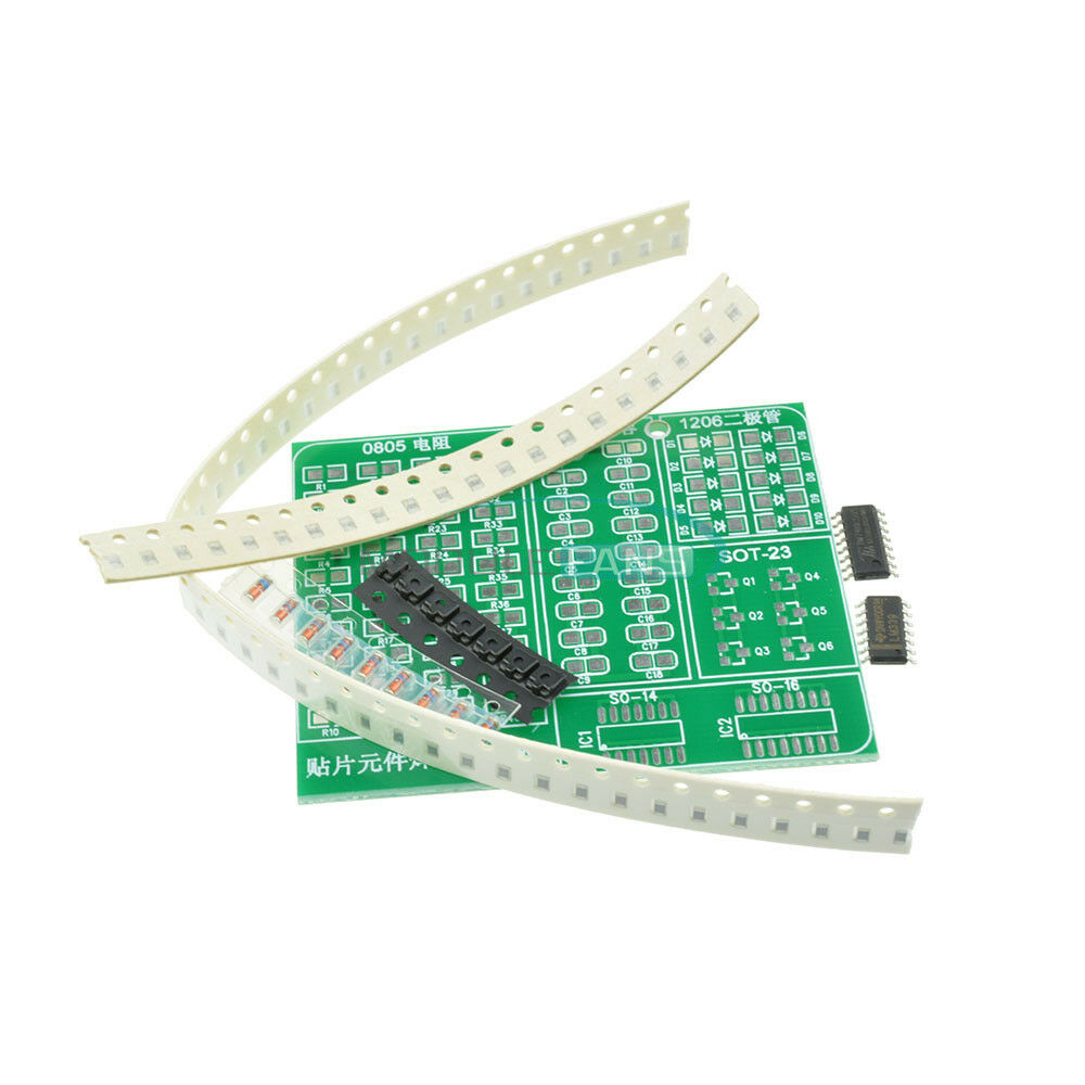 Skill Training SMD SMT Components Practice Board Shield DIY Kit