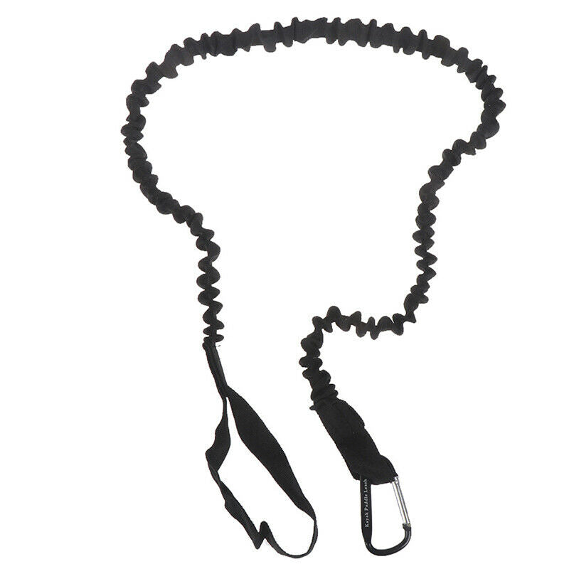 Kayak Canoe Paddle Rod Leash Safety Rope Carabiner Rowing Boats Accessories BDA