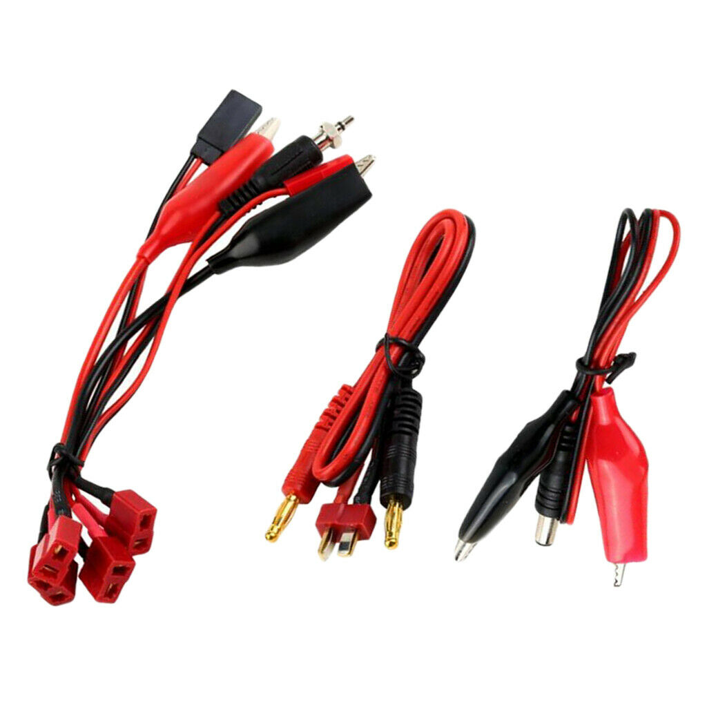 RC Connector Cable Set T Plug Banana Plug Wire Set for   B6 B6AC Charger