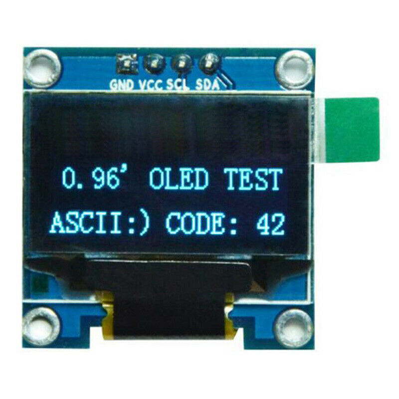 0.96in I2C IIC Serial 128X64 OLED LCD LED Display Module SSD1306 For Arduino BW4