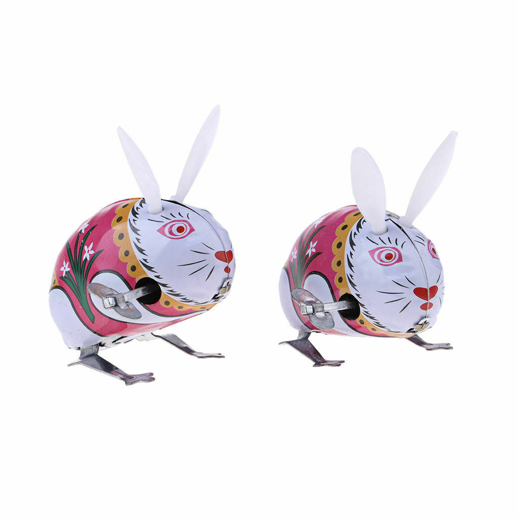 Wind-up Animals Toys Cute Clockwork Rabbit Toys Mini Jumping Animals Toys