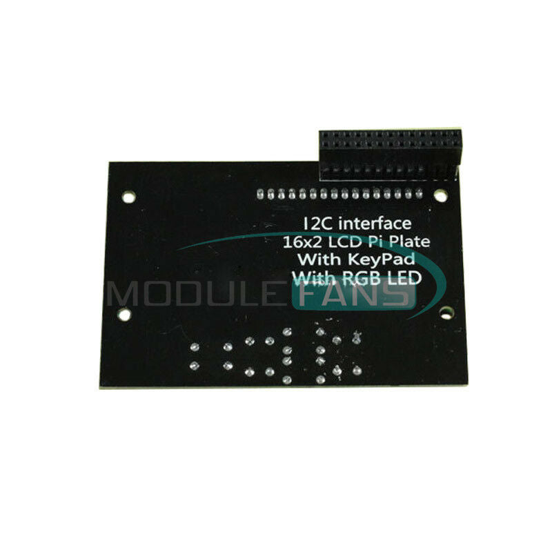 I2C IIC 16x2 RGB LCD Display Shield 1602 Blue Backlight For Raspberry Pi B+/B MF