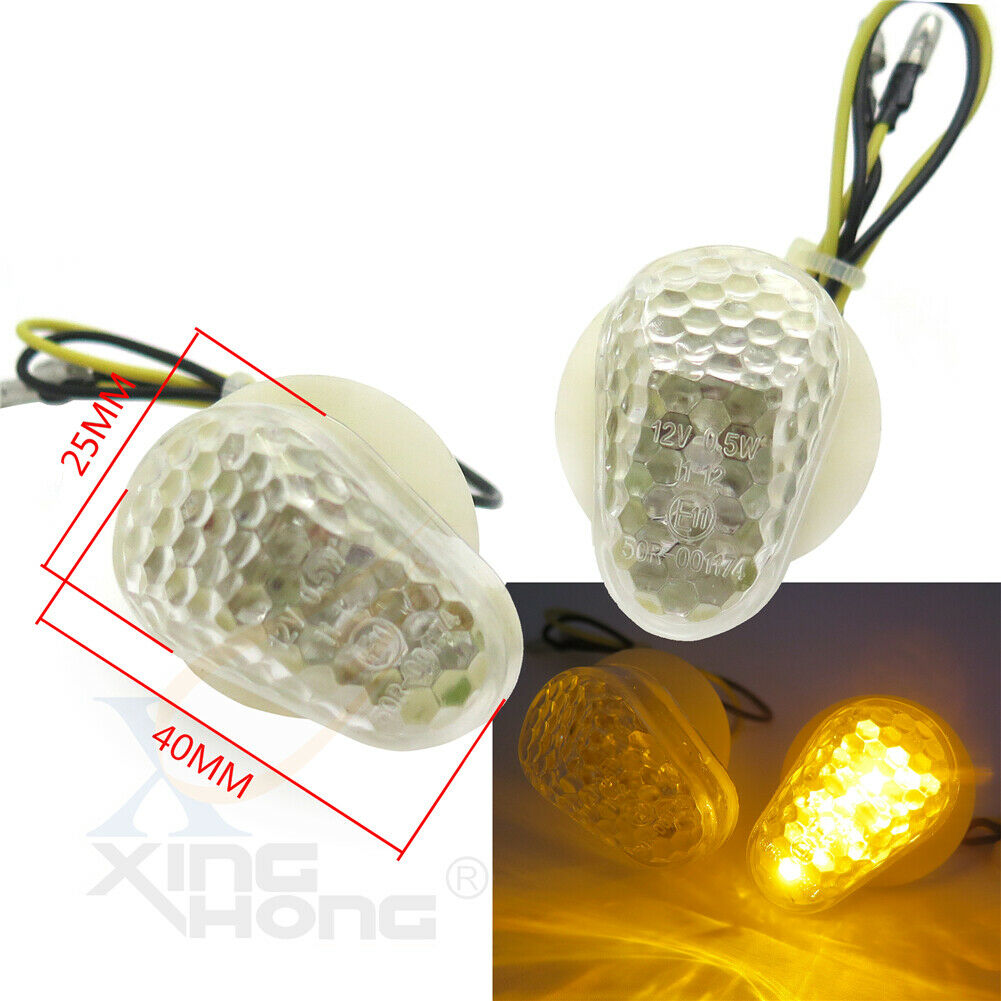 Turn Signal Lights CL For Yamaha YZF R1 R6 R6S YZF-R6 YZF-R6S FZ6 FZ1 FZ Fazer