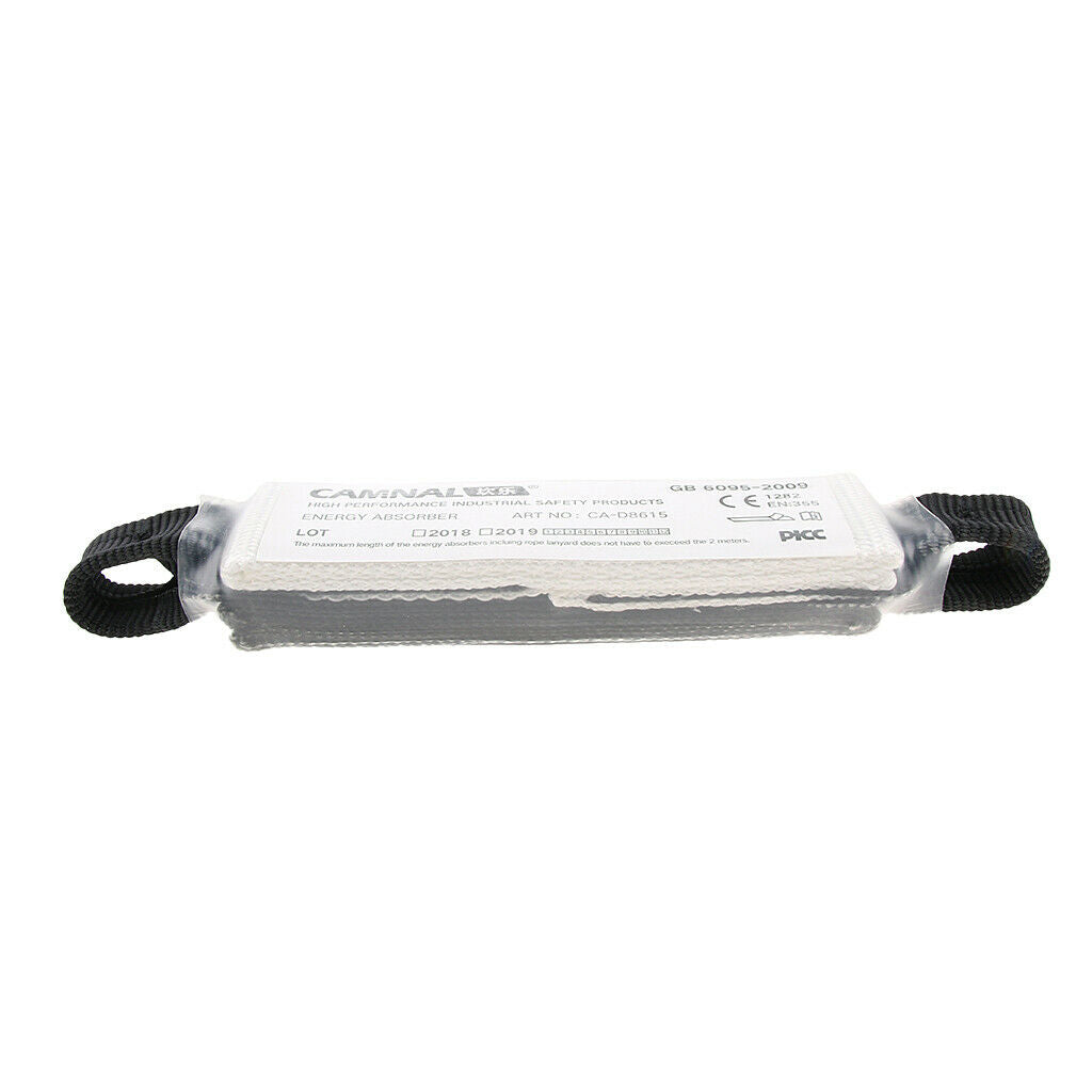 2 Pieces of Energy-absorbing Lanyard Shock Absorber Rope Fall Protection Tape