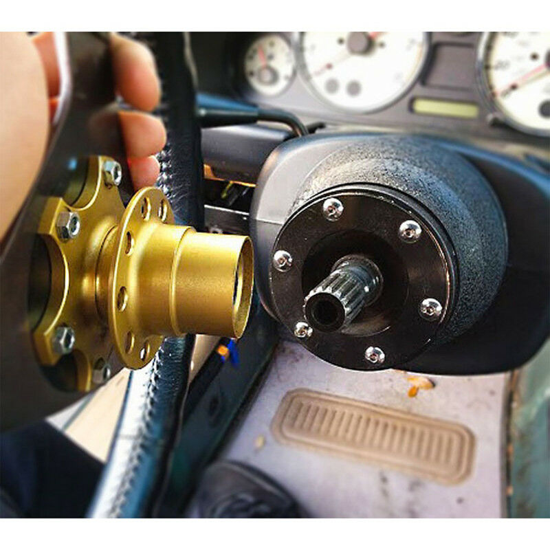 Universal Car Steering Wheel Quick Release HUB Racing Adapter Snap Off Dia 85mm