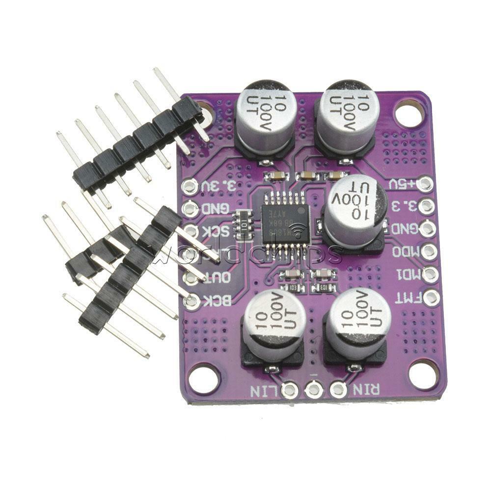New 24Bit Amplifier PCM1808 Audio Stereo ADC Single-Ended Player Decoder Module