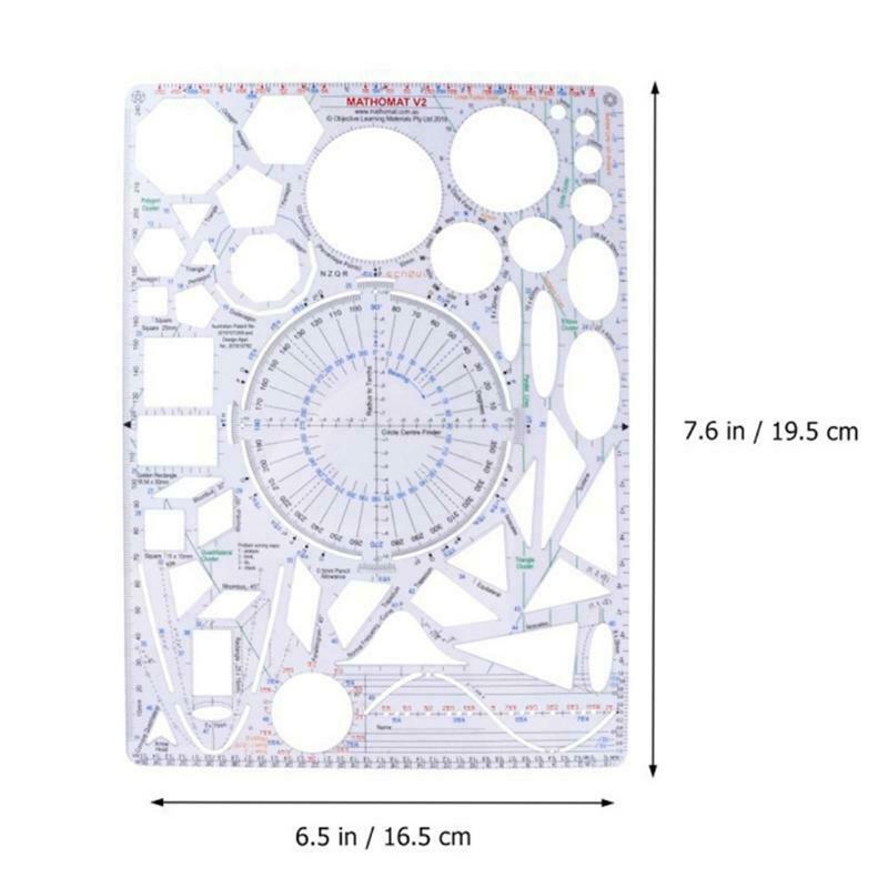 Multifunctional Kaleidoscope Ruler for Engineer Geometric Art Design Drawing