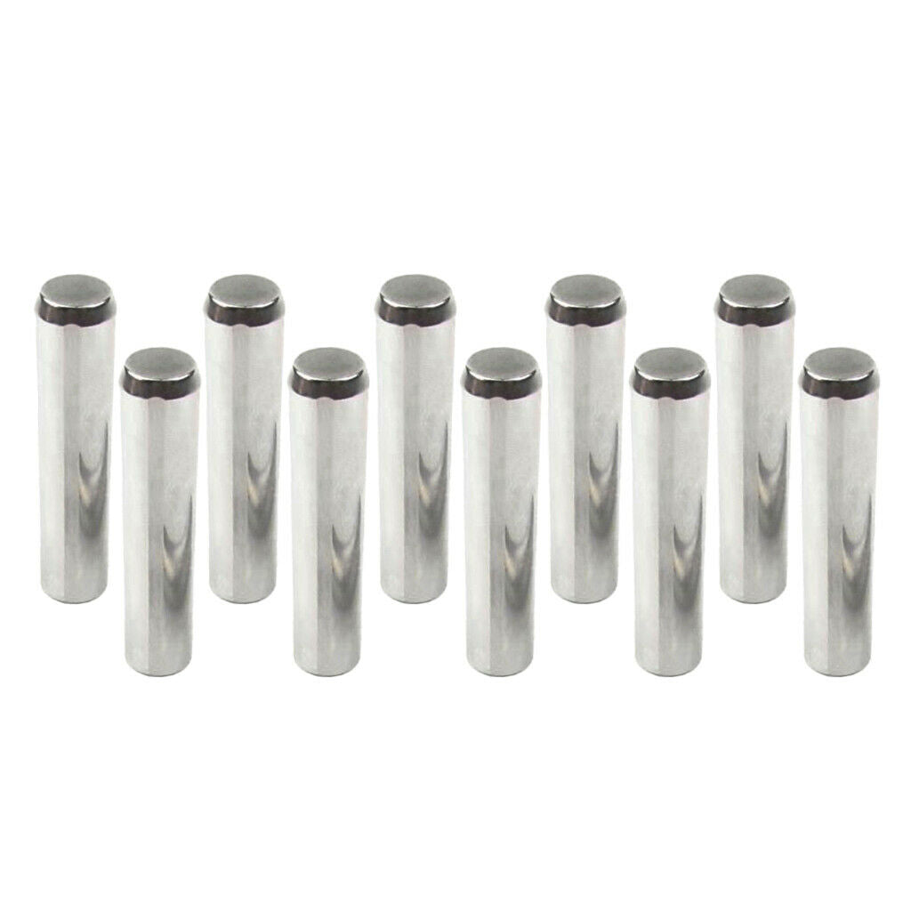10pc Carbon Steel Dowel Pins 5mm Dia Roll Pin Fasten Elements Select Size