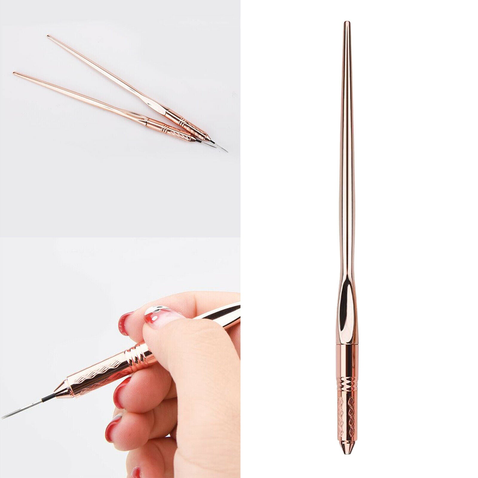 Aluminum Tattoo Microblading Pen for Permanent Makeup Tattoo Supplies 16cm