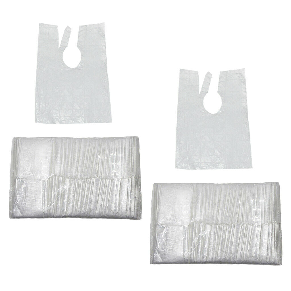 200 Disposable Hair Cutting Cape Gown Hairdresser Barber Shop Capes Cloth