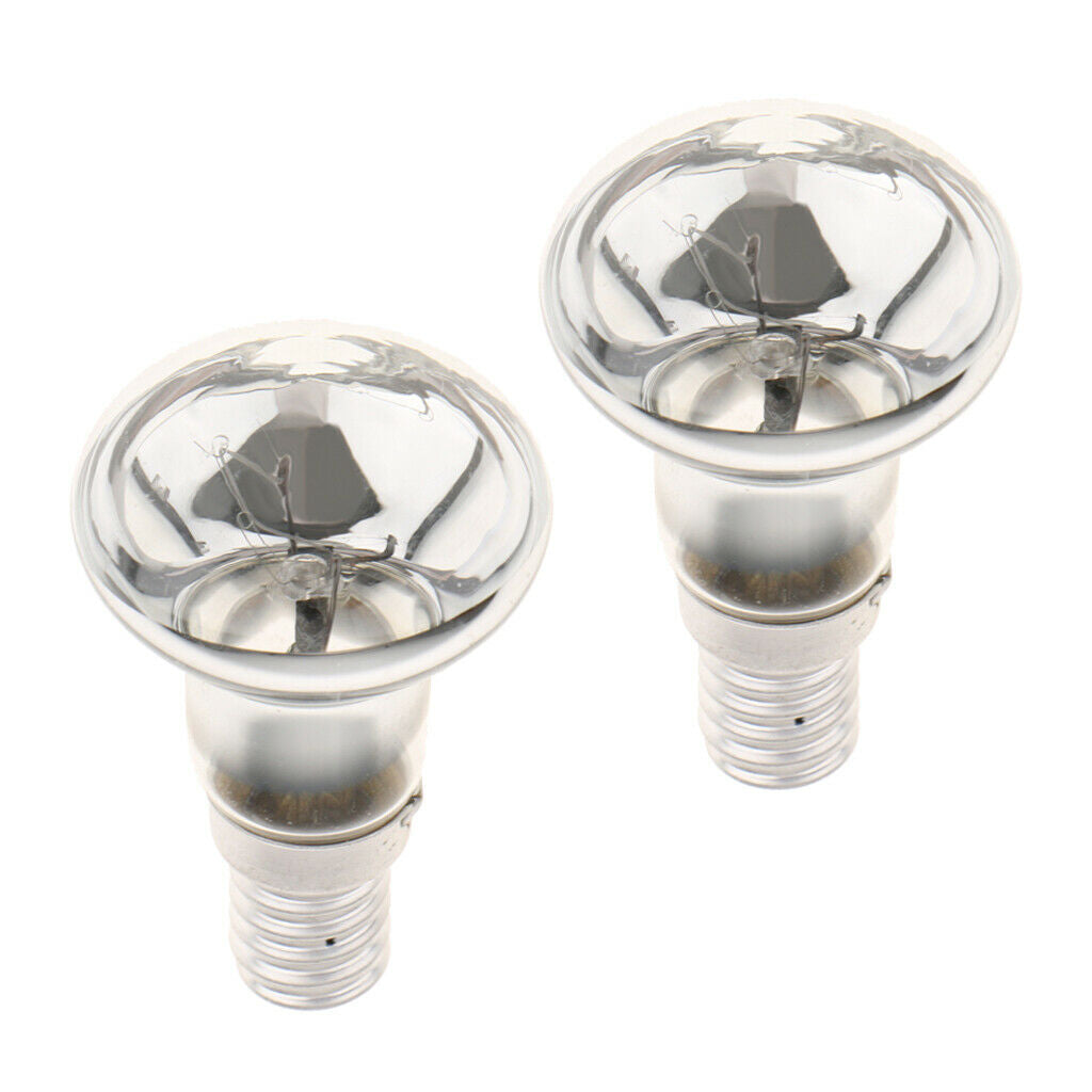 2pcsR39 E14 Replacement Light Bulb SES 25Watt 220V Warm White For Home Bedroom