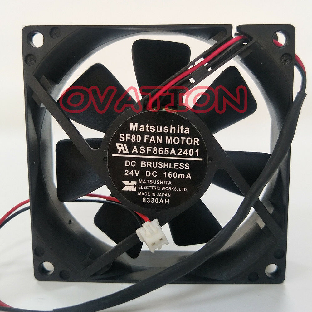 For Matsushita ASF865A2401 cooling fan DC24V 160mA 80*80*25MM 2wire