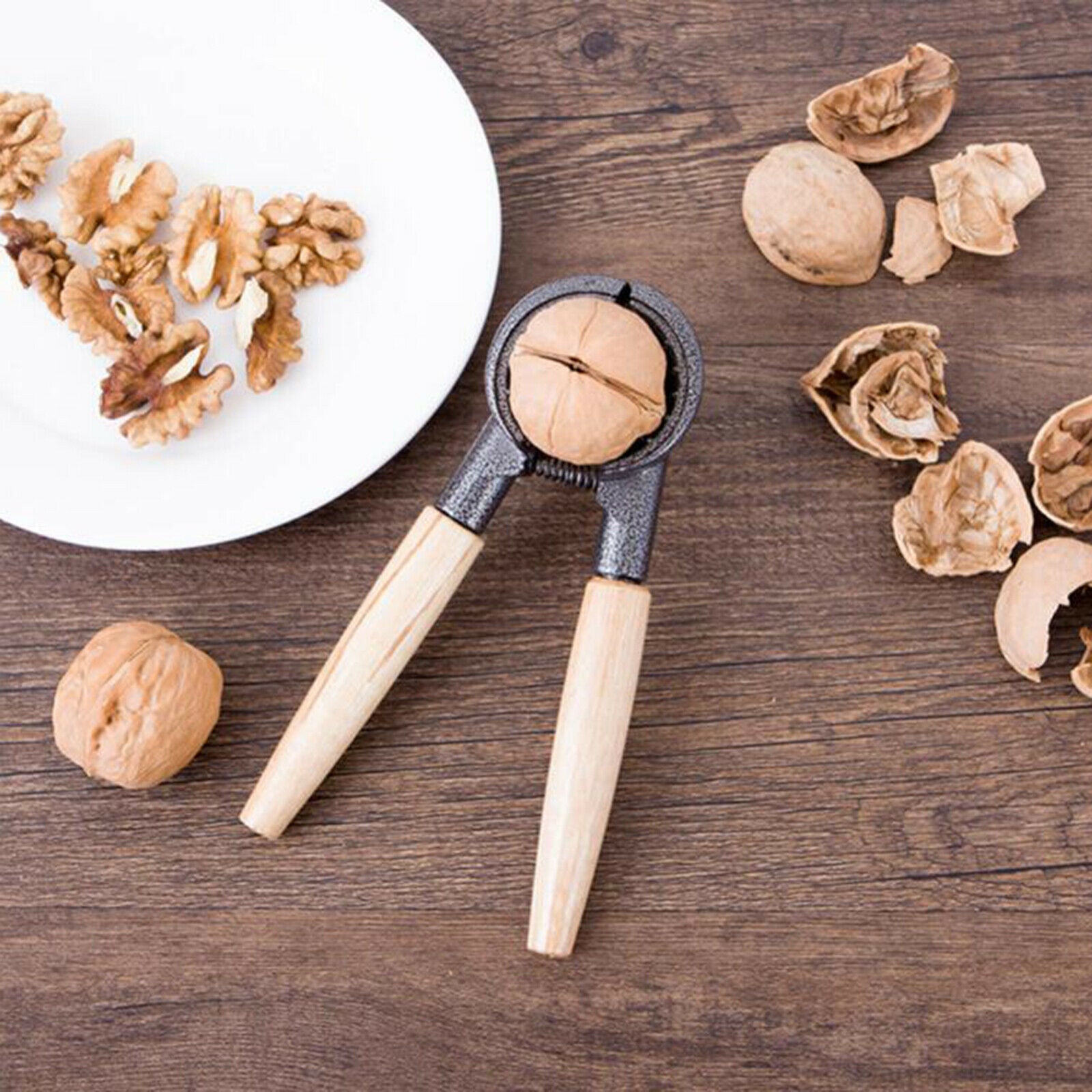 Heavy Nut Crackers Walnut Clip Hazelnuts Shell Nutcracker Opener Remover