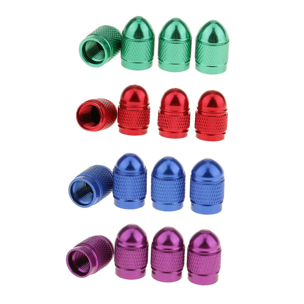 16 Pieces Tire Cover Rubber Tire Valve Stem  Dustproof Tire Air Valve for Cars