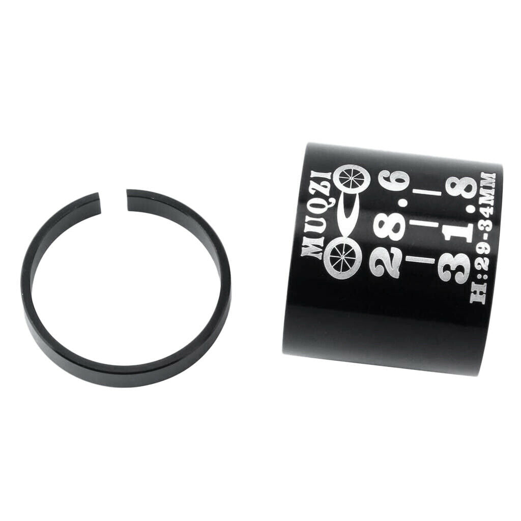 28.6mm to 31.8mm Bike Stem Shim Handlebar Size Reducer Adapter